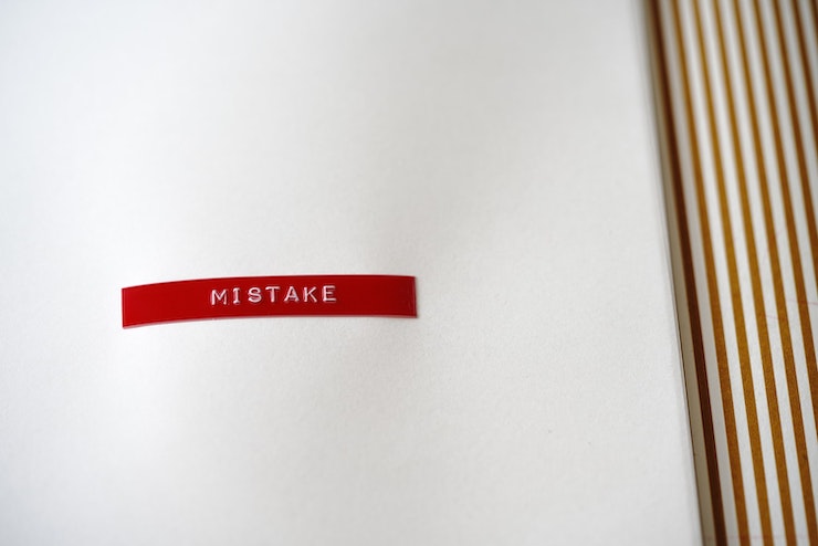 Making mistakes 