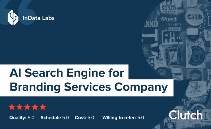 AI Search Engine for Branding Services Company