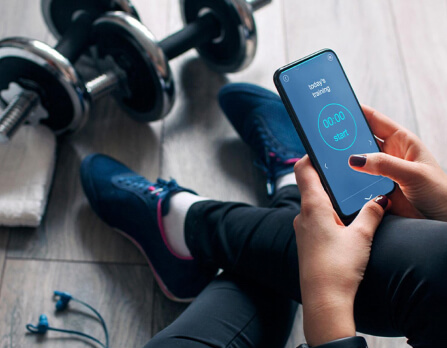 improving fitness app with AI technology