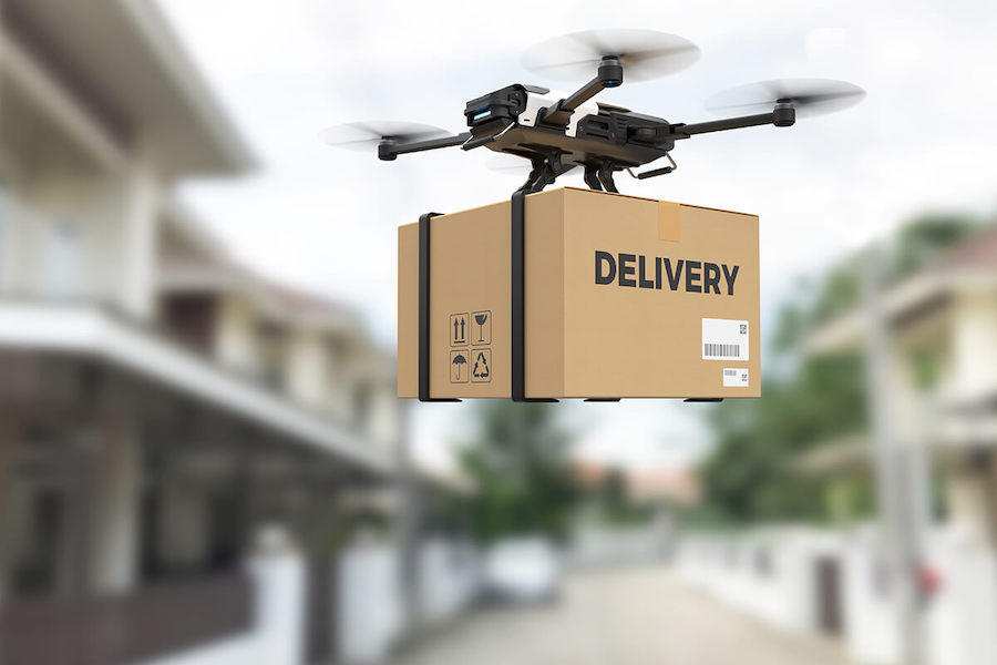 Delivery with Drones