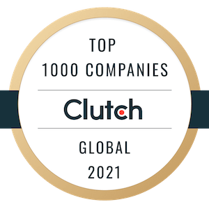 Clutch top 1000 global 2021