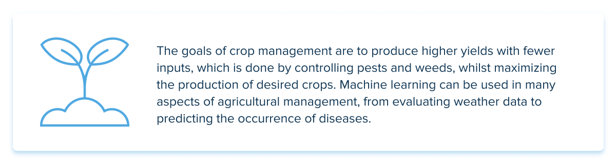 goals of crop management