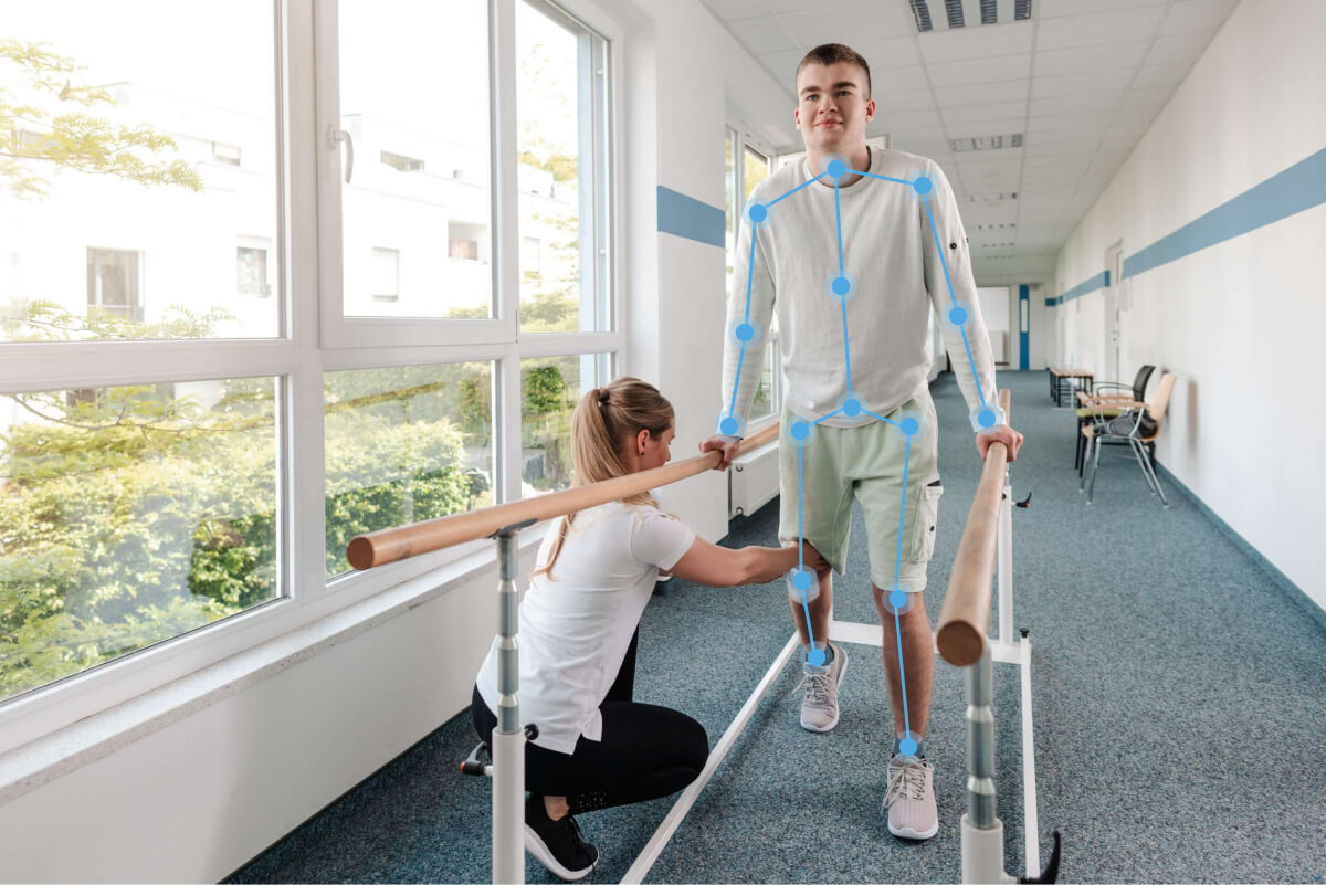 Pose detection for physical therapy