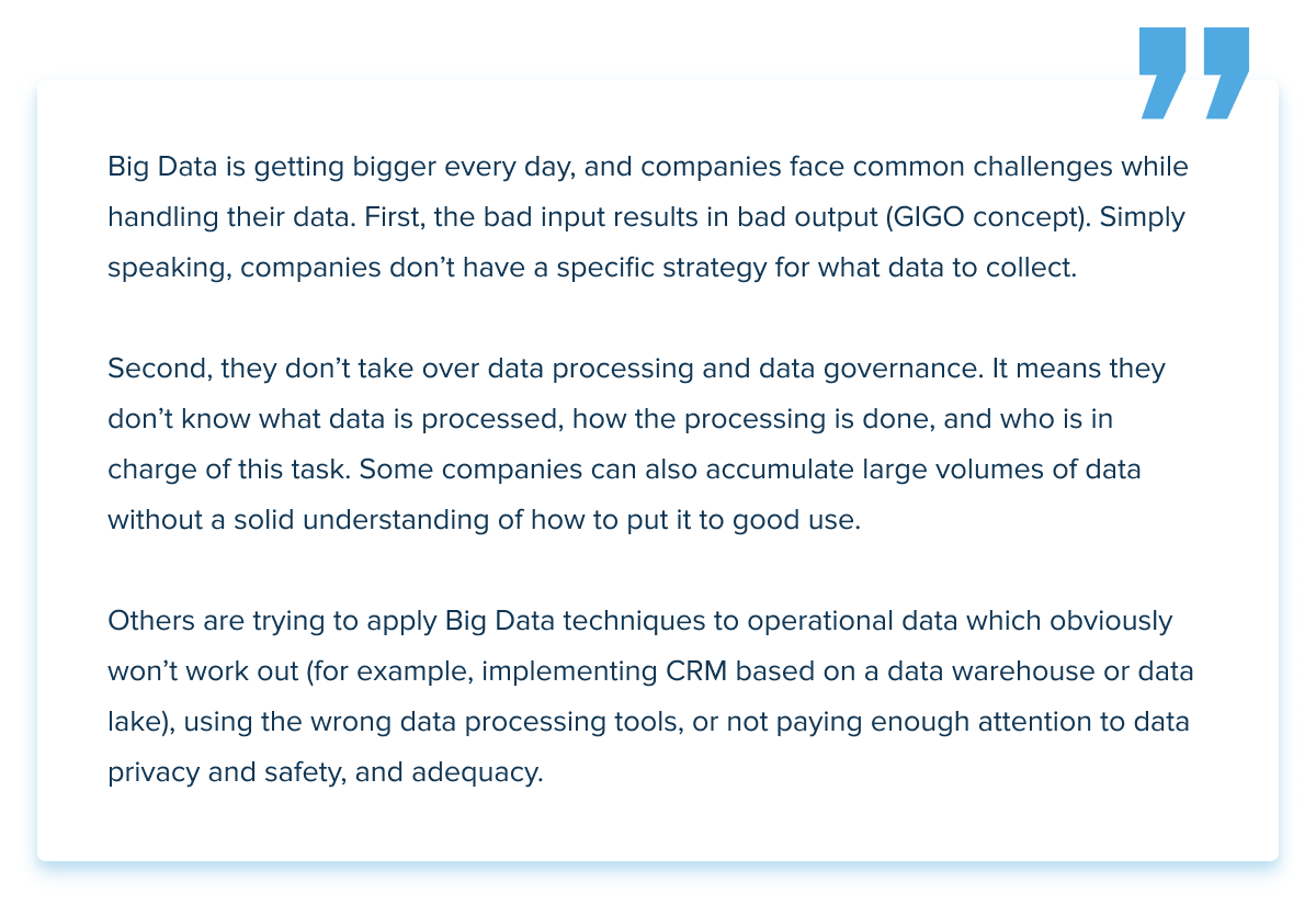 Insights on data