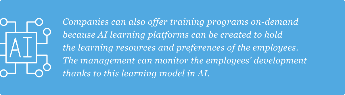 AI learning platforms