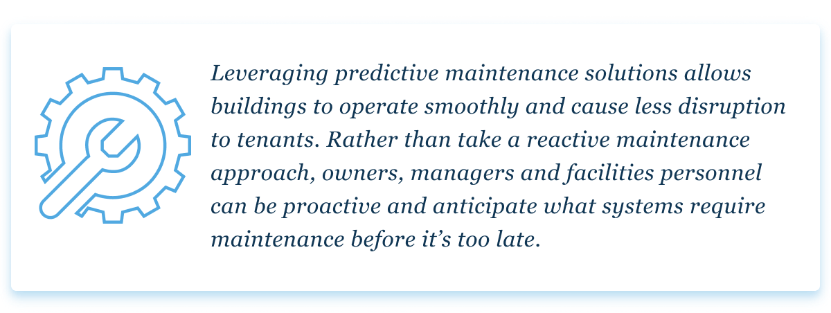 Predictive maintenence