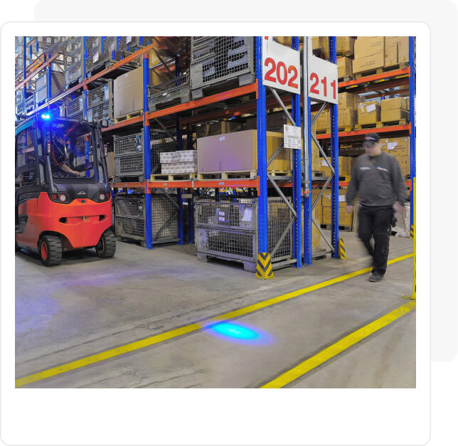 Ensure On-Site Safety with Forklift Collision Prevention System