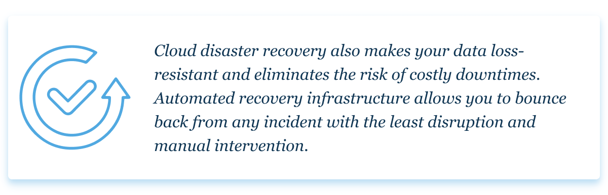 Disaster recovery