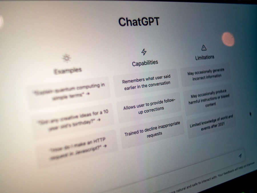 Chat GPT capabilities