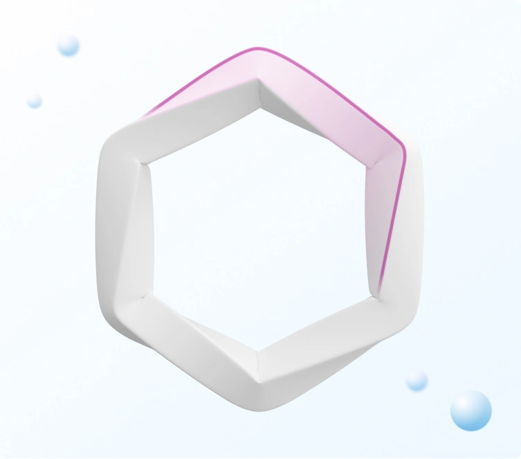 hexagon pink