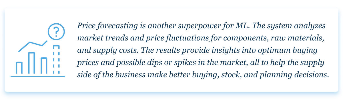 Price forecasting